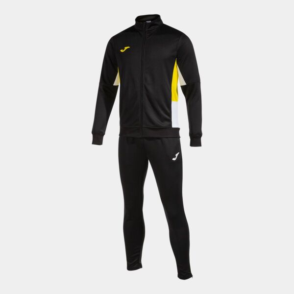 DANUBIO II TRACKSUIT BLACK YELLOW WHITE Thumbnail