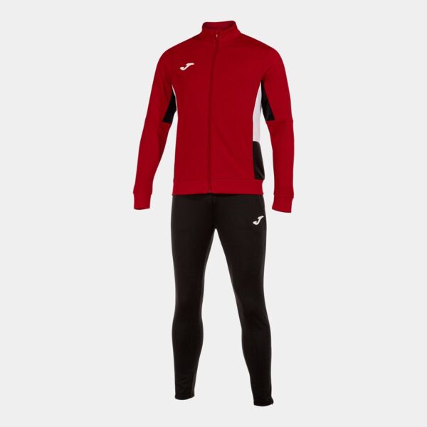 DANUBIO II TRACKSUIT RED BLACK WHITE Thumbnail