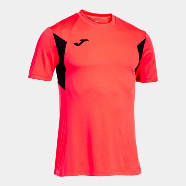 WINNER III SHORT SLEEVE T-SHIRT FLUOR CORAL BLACK Thumbnail