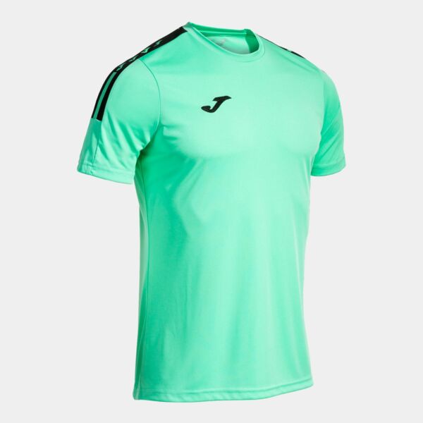 ECO ESSENTIAL SHORT SLEEVE T-SHIRT GREEN BLACK Thumbnail