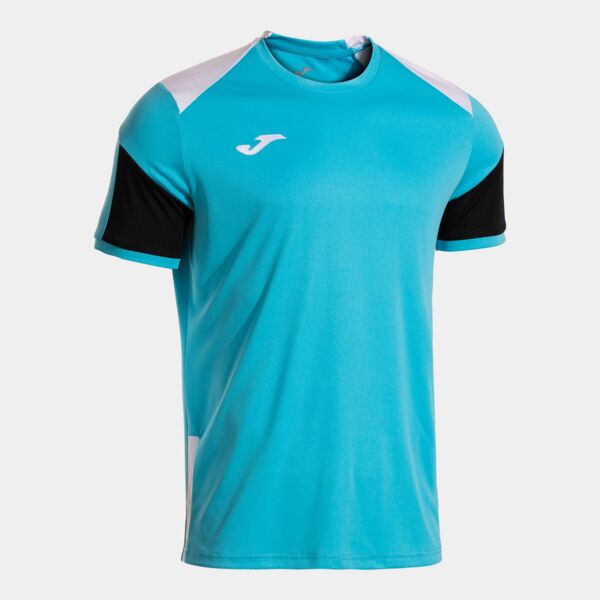 DANUBIO SHORT SLEEVE T-SHIRT TURQUOISE BLACK Thumbnail