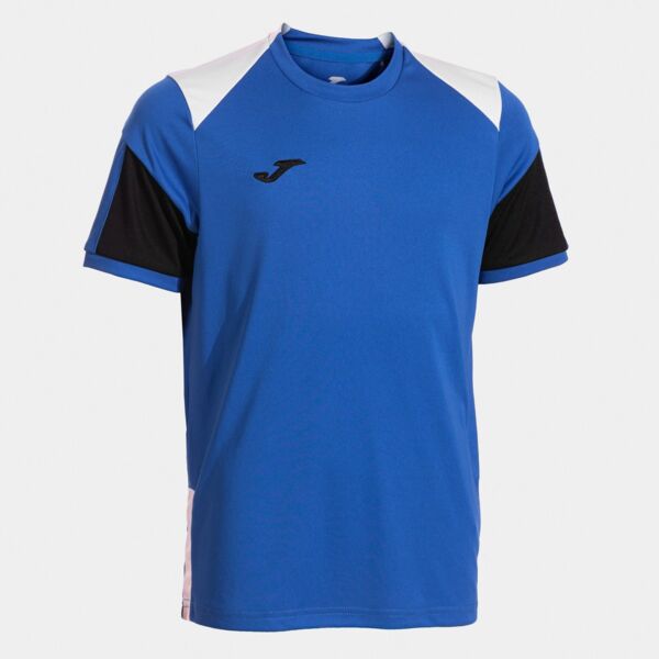 DANUBIO SHORT SLEEVE T-SHIRT ROYAL BLUE BLACK Thumbnail