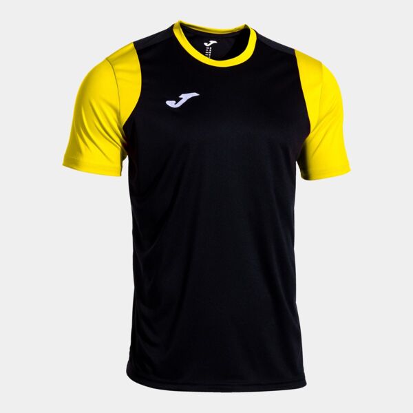 FINAL BASKET III SHORT SLEEVE T-SHIRT BLACK YELLOW Thumbnail
