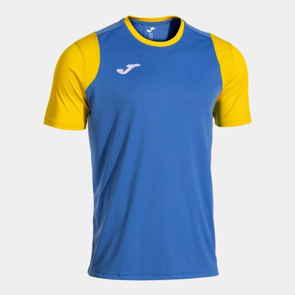 FINAL BASKET II SHORT SLEEVE T-SHIRT ROYAL BLUE YELLOW Thumbnail