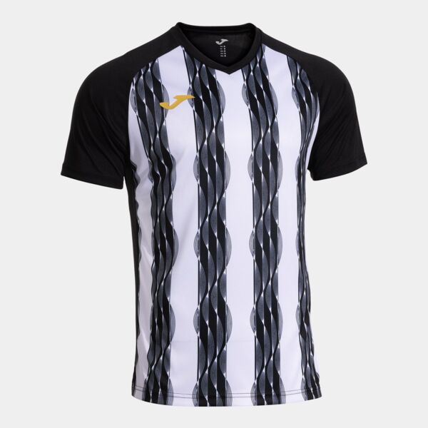 PERFORMANCE SHORT SLEEVE T-SHIRT BLACK WHITE Thumbnail