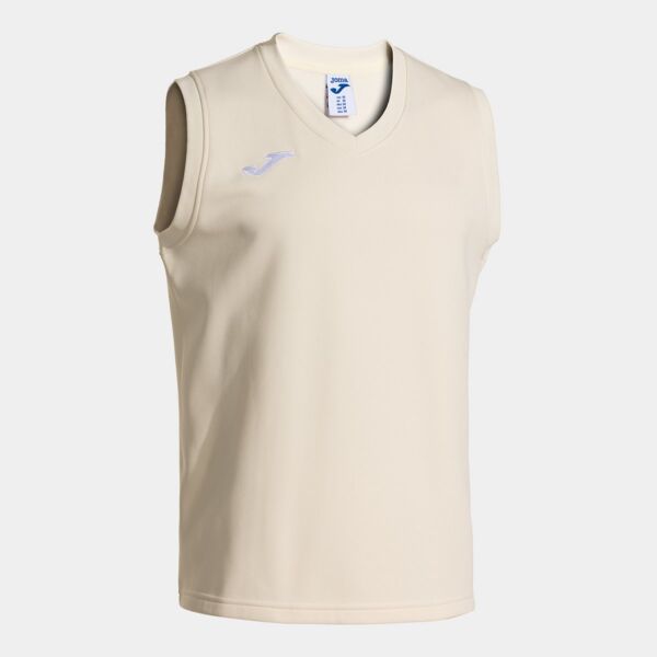 CRICKET SLEEVELESS JUMPER WHITE Thumbnail
