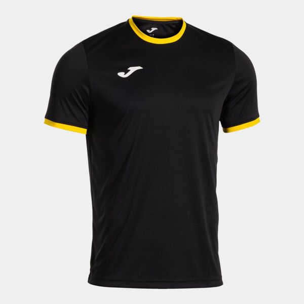COMBI PREMIUM SHORT SLEEVE T-SHIRT BLACK YELLOW Thumbnail