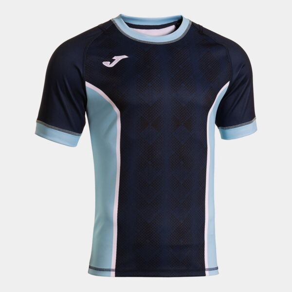 MYSKIN III SHORT SLEEVE T-SHIRT DARK NAVY SKY BLUE Thumbnail