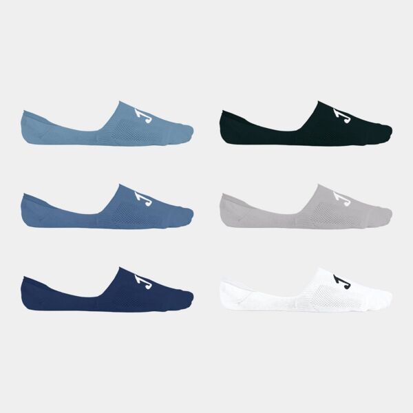 PINKY SOCK SAL-BLA-NA-BLA-GR-BLUE-PACK6- Thumbnail