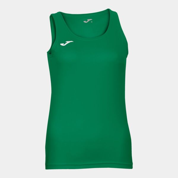 T-SHIRT DIANA GREEN SLEEVELESS WOMAN Thumbnail