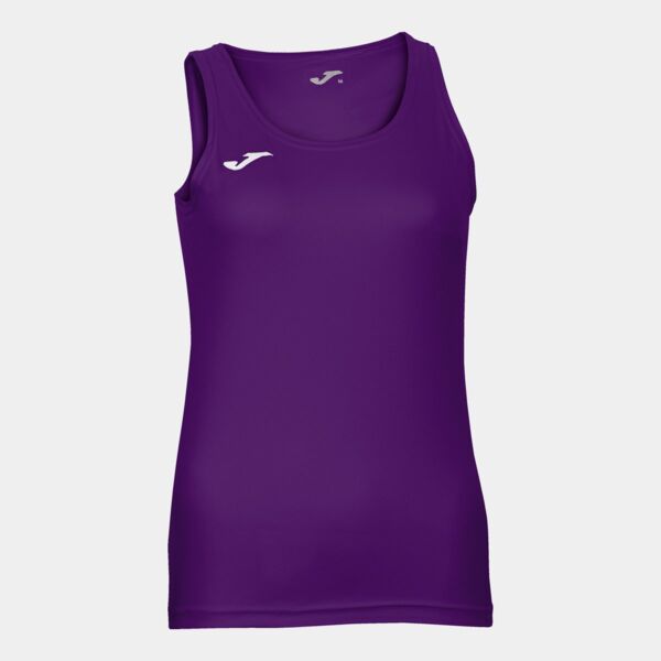 T-SHIRT DIANA PURPLE SLEEVELESS WOMAN Thumbnail
