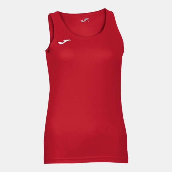 T-SHIRT DIANA RED SLEEVELESS WOMAN Thumbnail