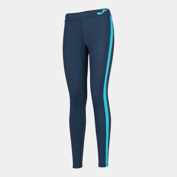 LONG NAVY MESH LEGGINGS - FLUGOLD TURQUOISE Thumbnail