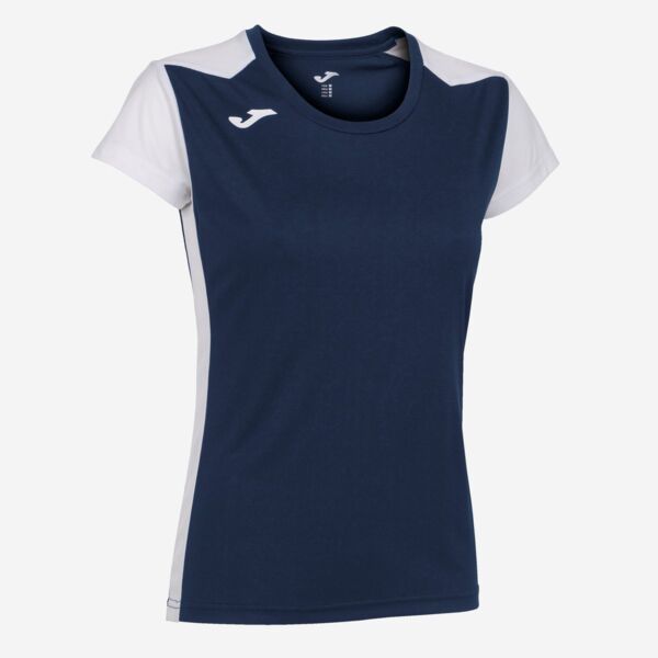 RECORD II SHORT SLEEVE T-SHIRT NAVY WHITE Thumbnail