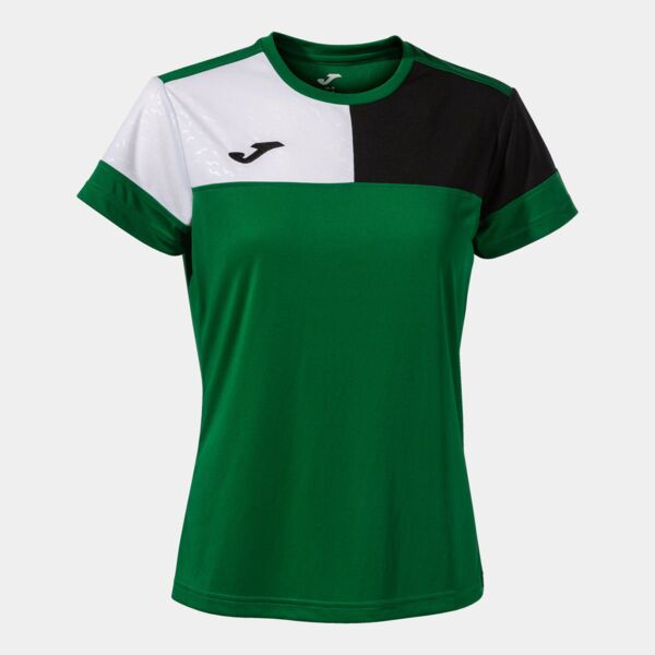 CREW V SHORT SLEEVE T-SHIRT GREEN BLACK WHITE Thumbnail