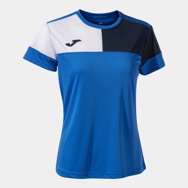 CREW V SHORT SLEEVE T-SHIRT ROYAL NAVY WHITE Thumbnail