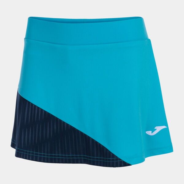 MONTREAL SKIRT FLUOR TURQUOISE-NAVY Thumbnail