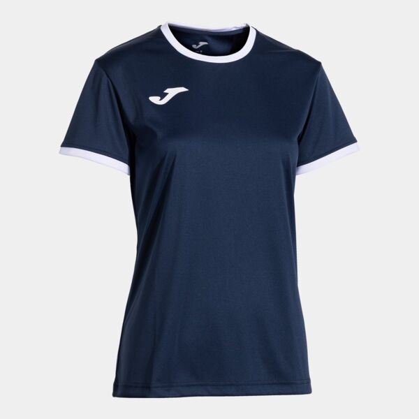 COMBI PREMIUM SHORT SLEEVE T-SHIRT NAVY BLUE WHITE Thumbnail