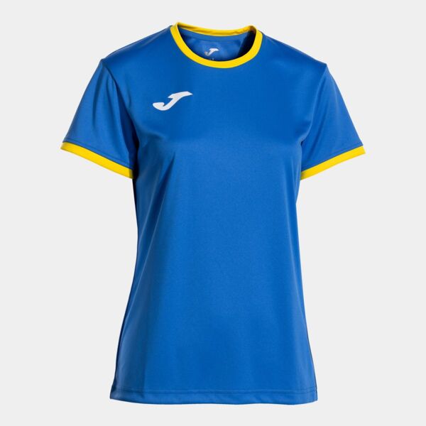 COMBI PREMIUM SHORT SLEEVE T-SHIRT ROYAL BLUE YELLOW Thumbnail